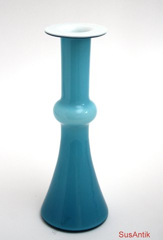 Lyseblå Carnaby vase, Holmegaard
