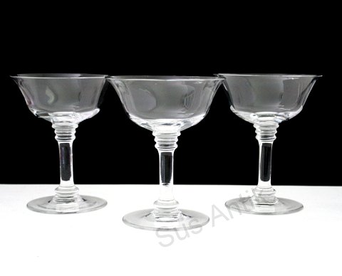 Champagneglas, Knipling, Holmegaard