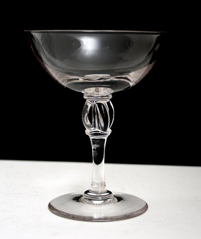 Tranquebar champagneglas, Holmegaard glasværk