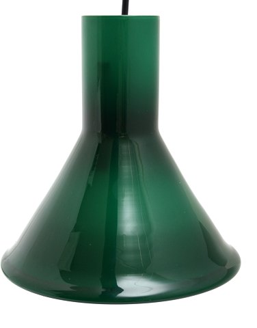Grøn P&T pendel lille, Fyens Glasværk/Holmegaard
