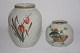 Vaser i krakelé fra Lyngby porcelæn